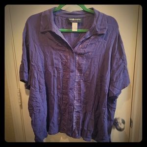 Cute Sag Harbor Button Up Blouse